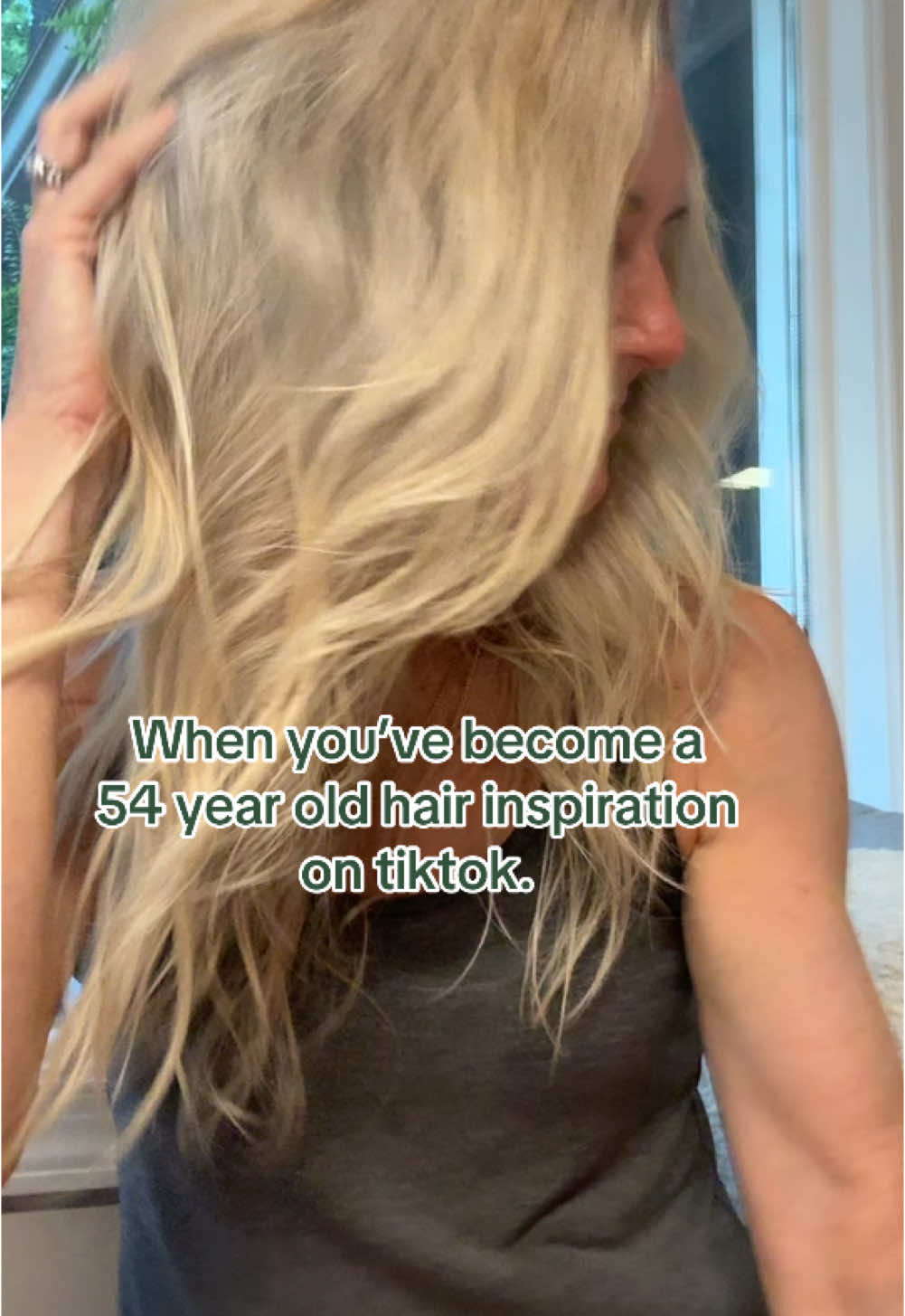 #hairtok #genx #over50 #thickhair #menopause 