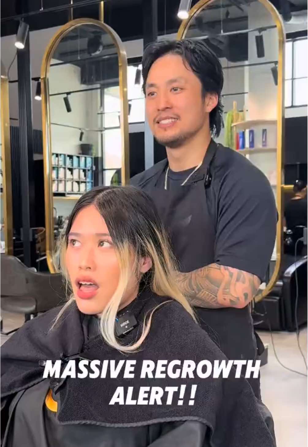 Would you like to know how I do this? 🤭 @ultrafadehair  Join my education link in my IG bio for our UF Academy 🖤 #workinprogress #staytuned #comingsoon 