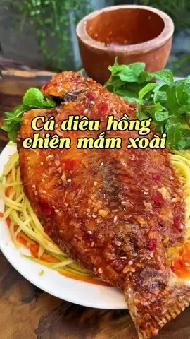 Bưa cơm 2 món cá diêu hồng chiên mắm xoài và canh sườn chua ngon hết xẩy #gocbepnho60 #nauan #cacmonanngon #nauancungtiktok #nauanngon #nauanngonmoingay #nauankhongkho #ancungtiktok #cooking #comnha #homnayangi #congthucnauandongian 