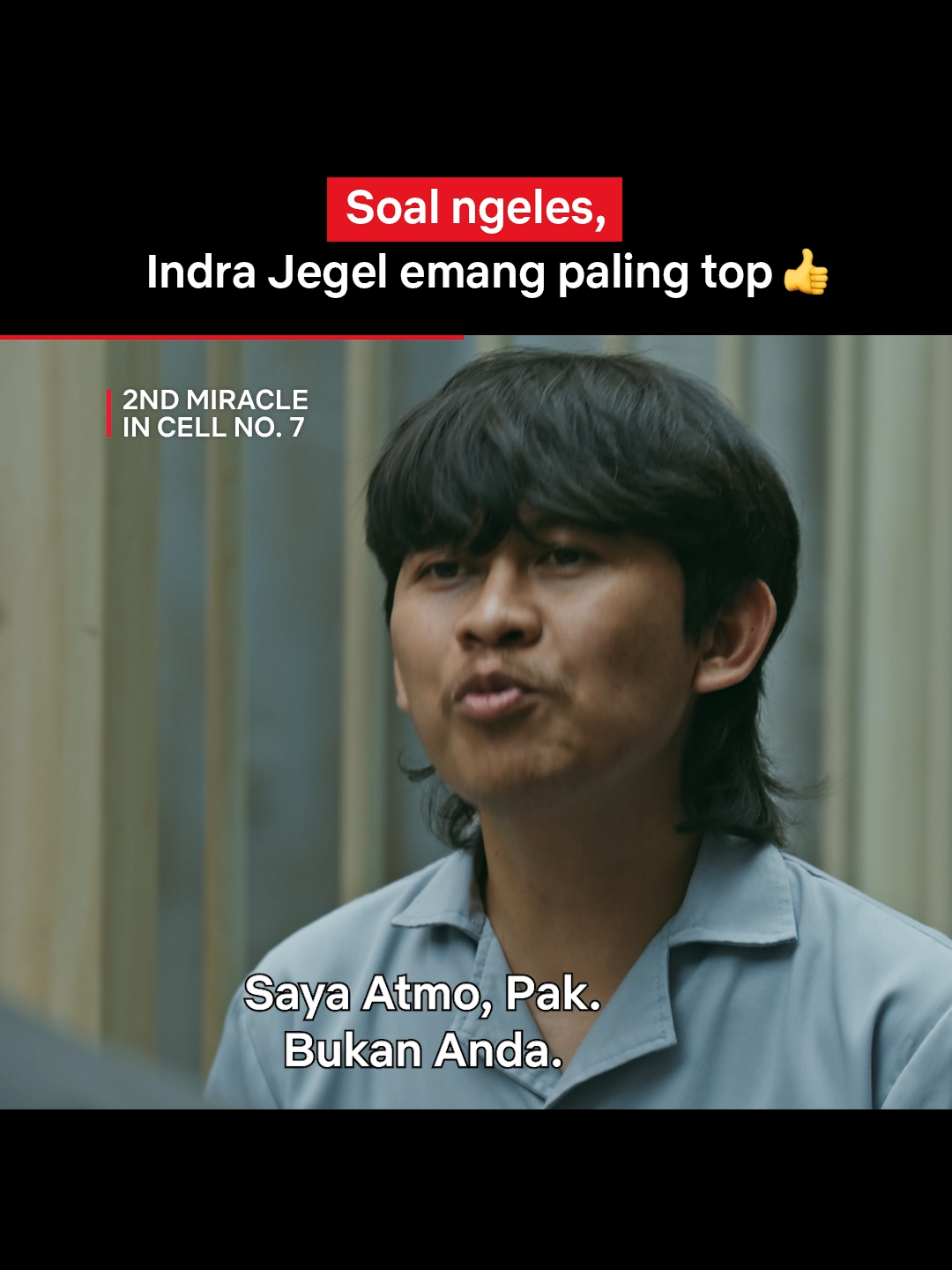 Petir bukan sembarang petir, #IndraJegel berani juga nipu sipir 🤫 #2ndMiracleinCellNo7 #MuhadklyAcho #CokiPardede #DennySumargo #FilmKomedi #RekomendasiTontonan
