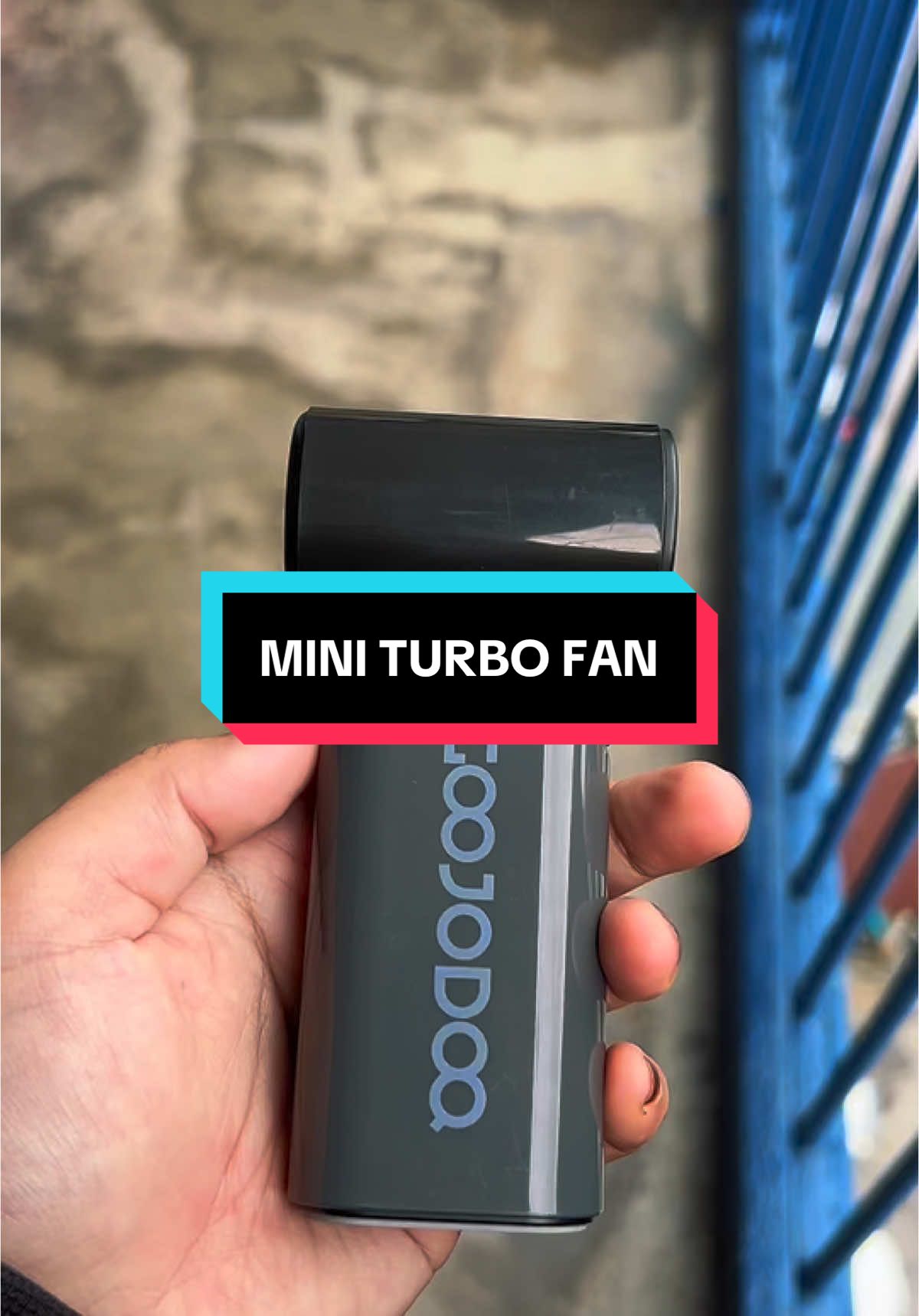 Mini Turbo Fan🖤 #goojodoq #goojodoqfan #kipasmini #miniturbofan #kipasmurah #minifan #miniturbofan 