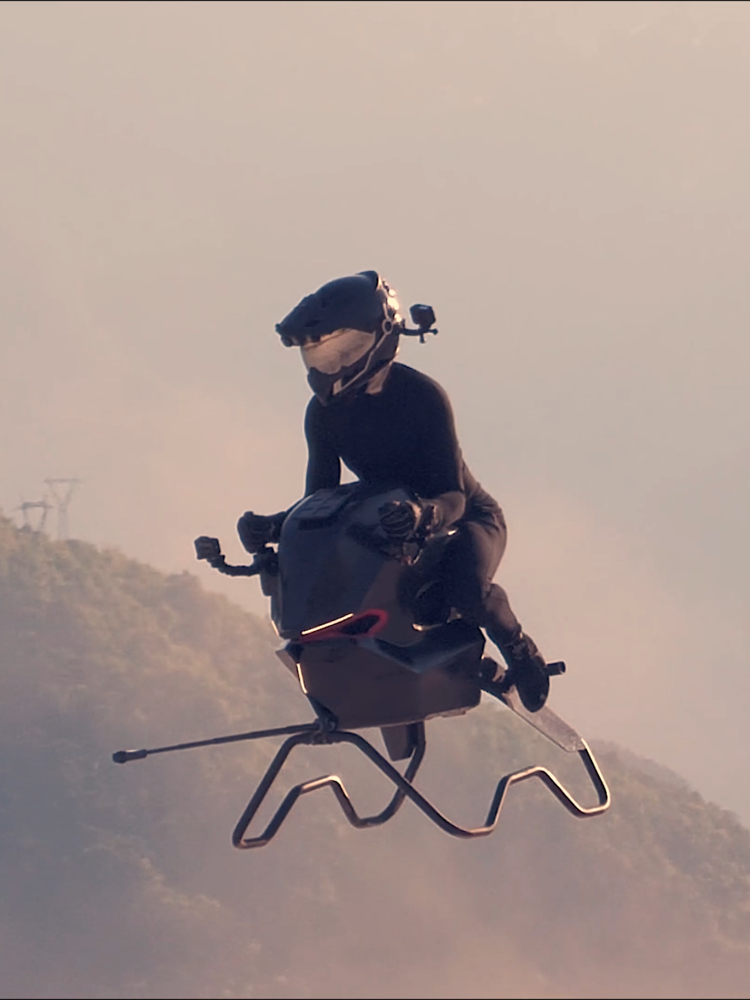 Volonaut Airbike - Your personal hoverbike straight from the Future #airbike #volonaut #speederbike #hoverbike #starwars #andor #jetpack #ironman #futuretech #flying #gta