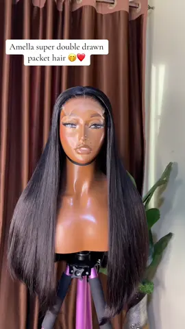 Amella super double drawn hair  Available on order  We accept clients bundles for wigging  📍Located in bremang-Kumasi  ☎️ Contact us through:0543383777 #hairstyle #wigstyling #viralvideos #wigcap #wigmaking #hairtok #superdoubledrawn #customwigmaker #goviraltiktok @Vee 
