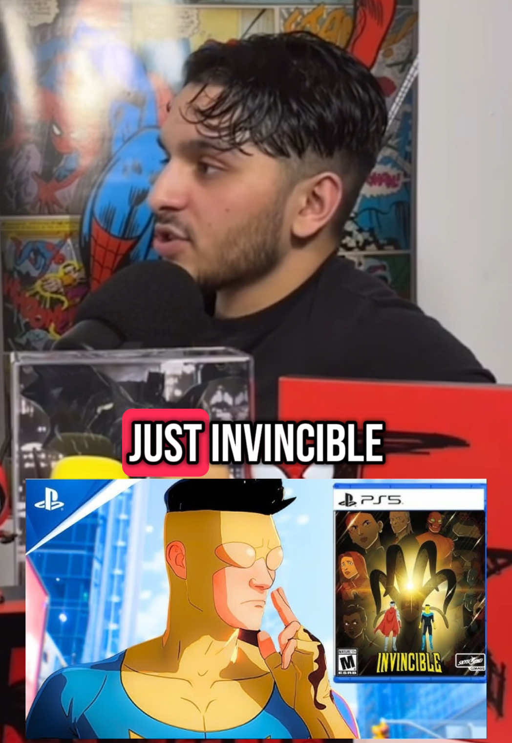 Replying to @sexy man  Would you want to see an Invincible game?  #invincible #invincibleamazonprime #invincibletvshow #invinciblecomic #omniman #jksimmons #atomeve #playstation #ps5games #xbox #gaming #gamingtiktok #fyp #comicknightspodcast 