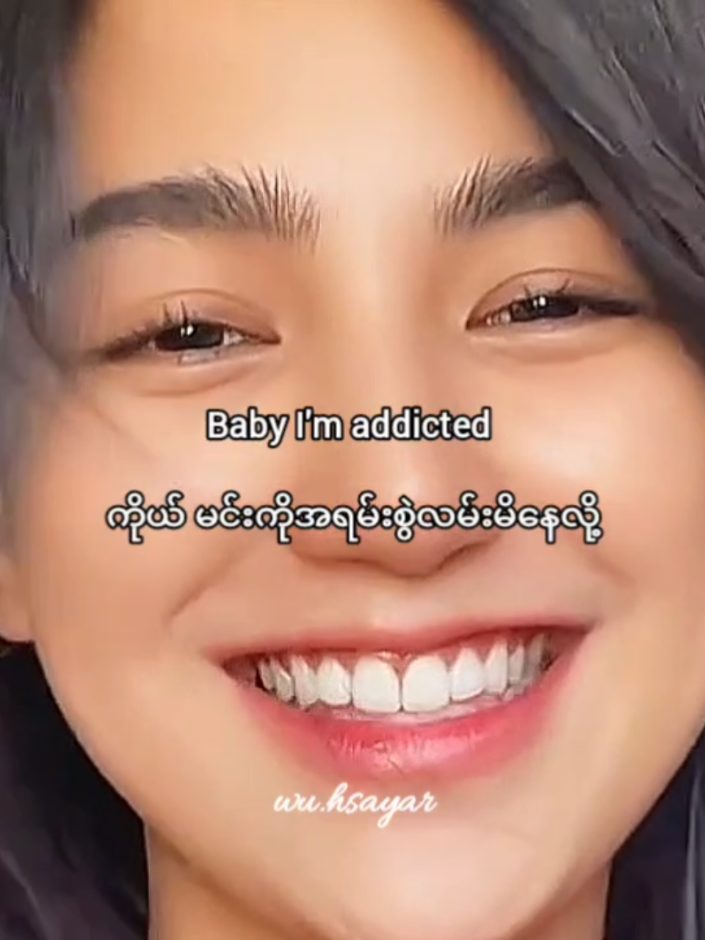 baby, I'm addicted...👀🗿#song #အရမ်းကြိုက်တဲ့သီချင်းလေး #meigeni #wuhsayar #တွေးပြီးမှတင်ပါ #thinkb4youdo #tiktokuni #tiktok #@TikTok view problem please 😭😭😭😭😭