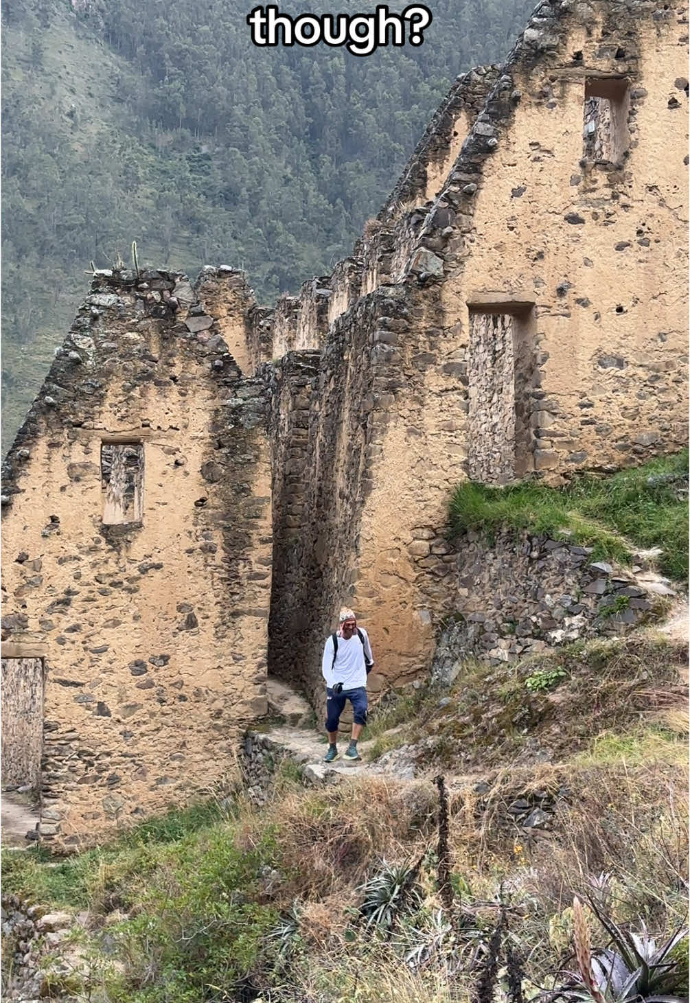lol I needs a vacation from this vacation lol #Hiking #peru #ollantaytambo #adventure #History #vacation #hikingadventures #culture #indigenous 