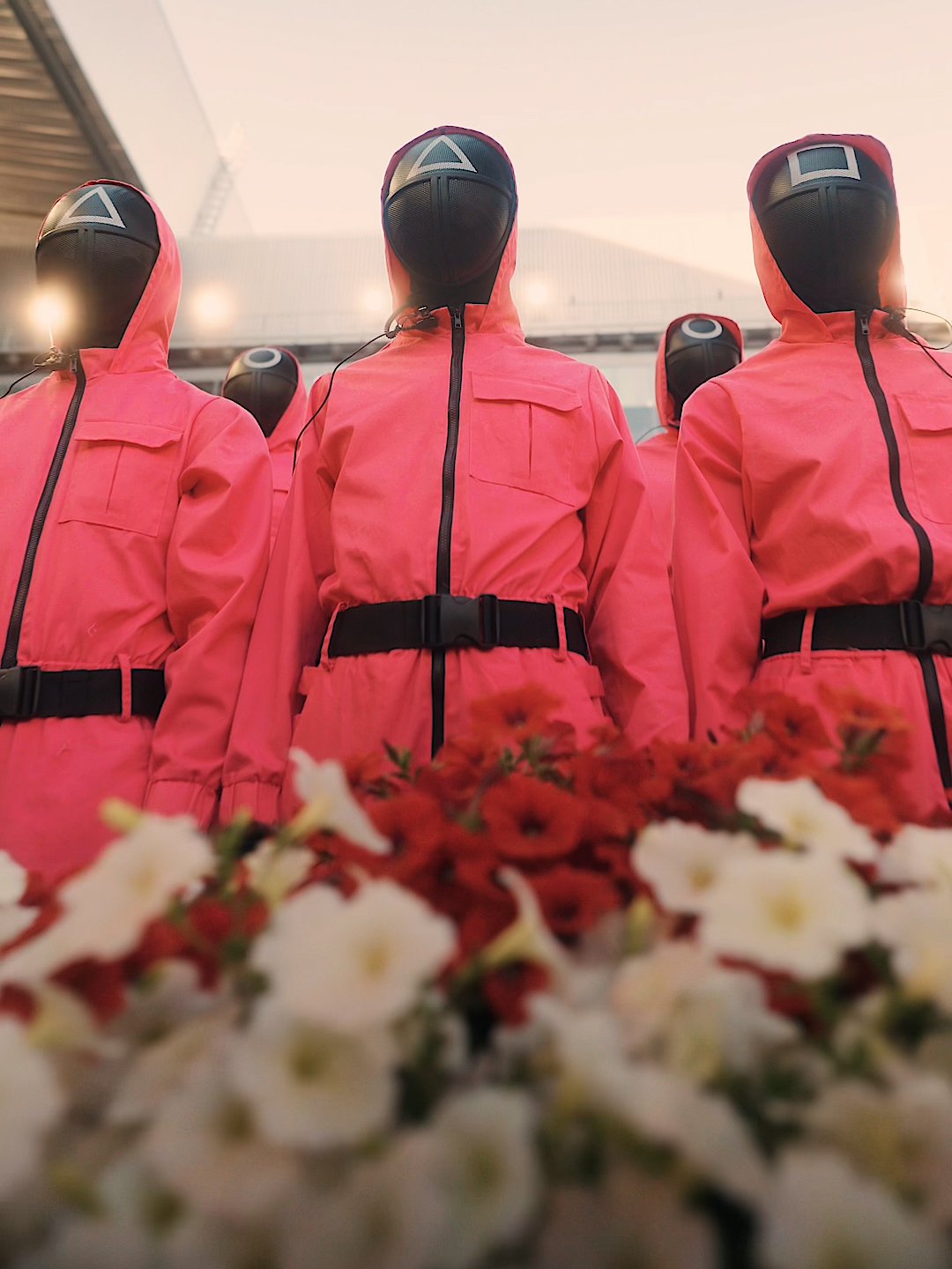 Los pink guards del #ElJuegoDelCalamar nunca se perderían un buen juego. #MMOPEN #AlcarazNetflix #SquidGame