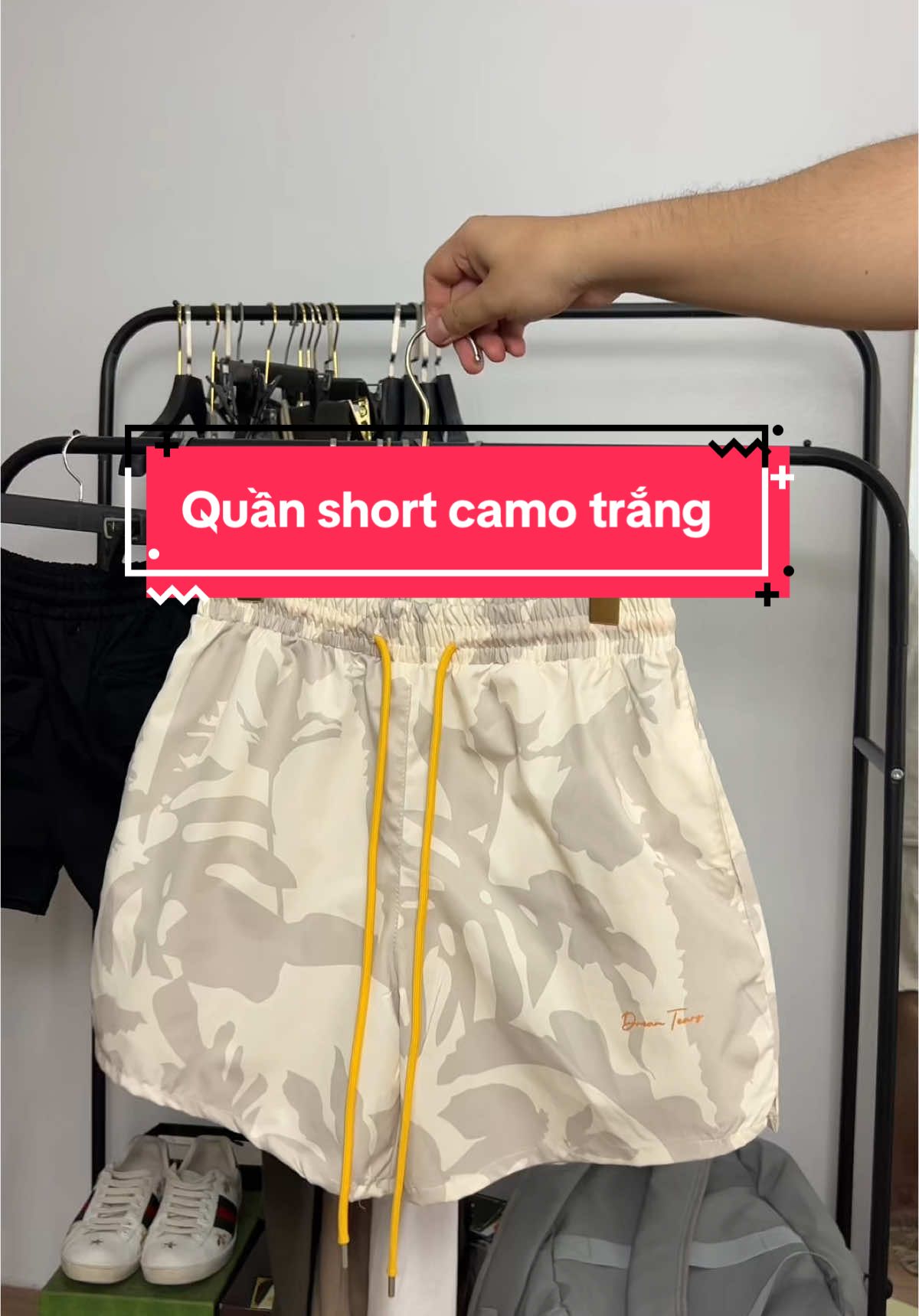Quần short camo trắng mới về cho anh em #quanshortnam #quanshortidol #quanshortgio #quanshortcamo 
