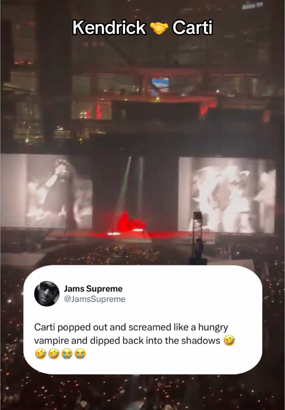 Nahhh “hungry vampire” had me WEAK 😭