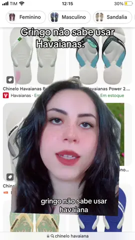 Gringo não sabe andar de Havaianas e o turista mais natural do mundo usando Havaianas é o turista brasileiro. #havaianas 