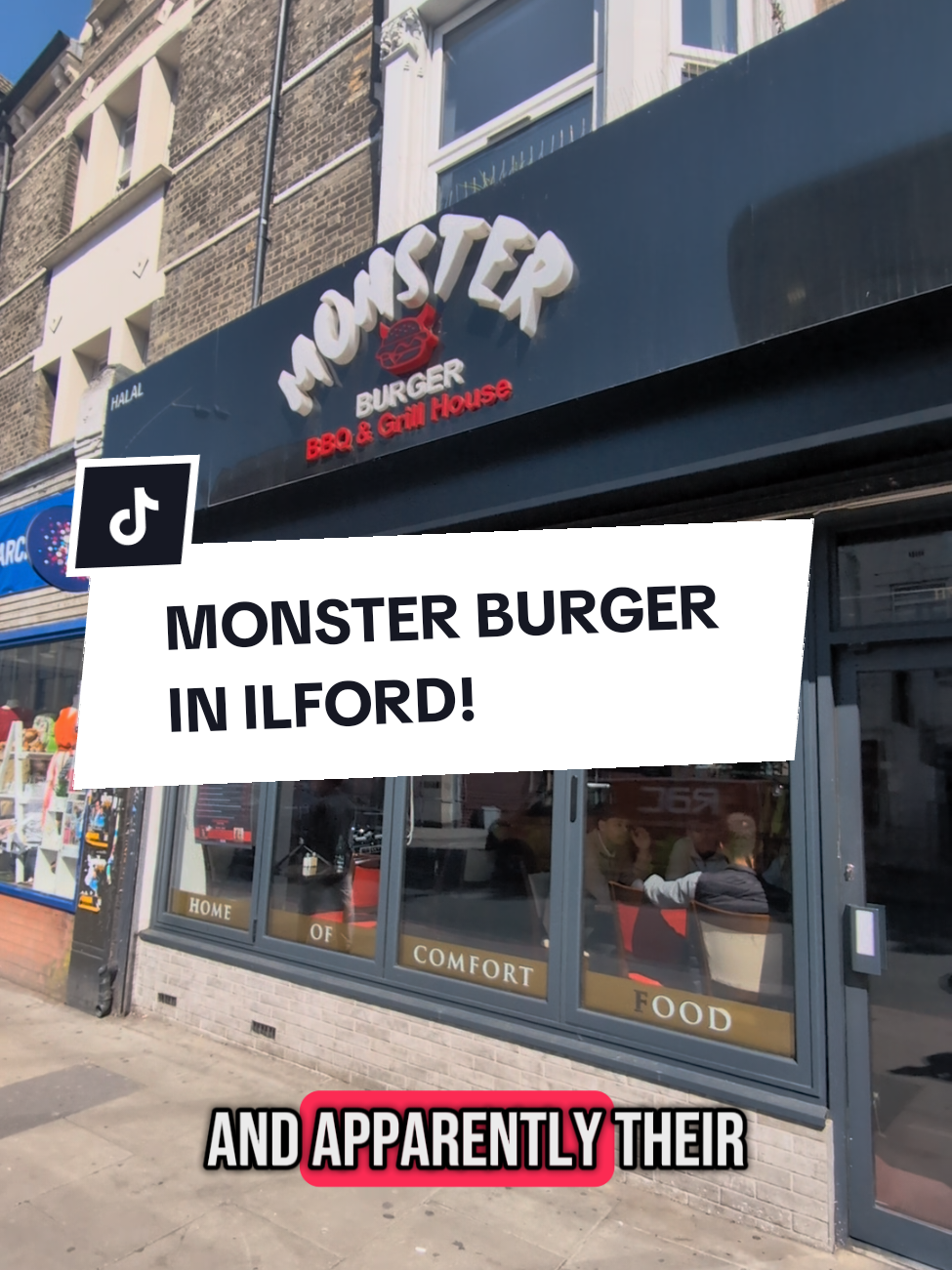 Monster Burger in Ilford best steak and chips in east London? @monster burger  #monsterburger #ilford #halalfood #halalfoodlondon #steakandchips #FoodLover #jayverified 