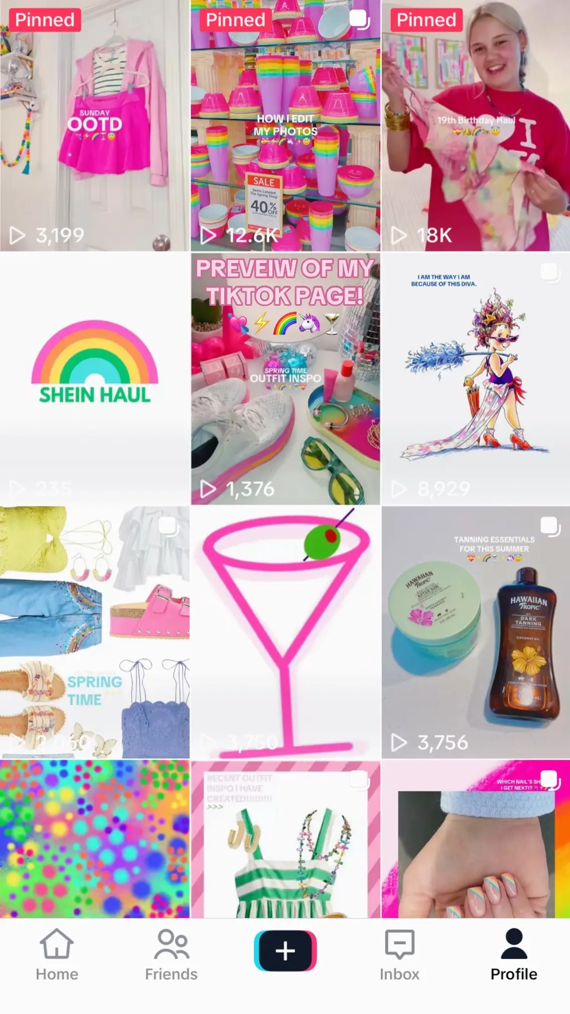 preview of my page! 💘🌈 #fyp #contentcreator #microinfluencer #teamwork #inspo #trending #trend #trendy #trendyyy 