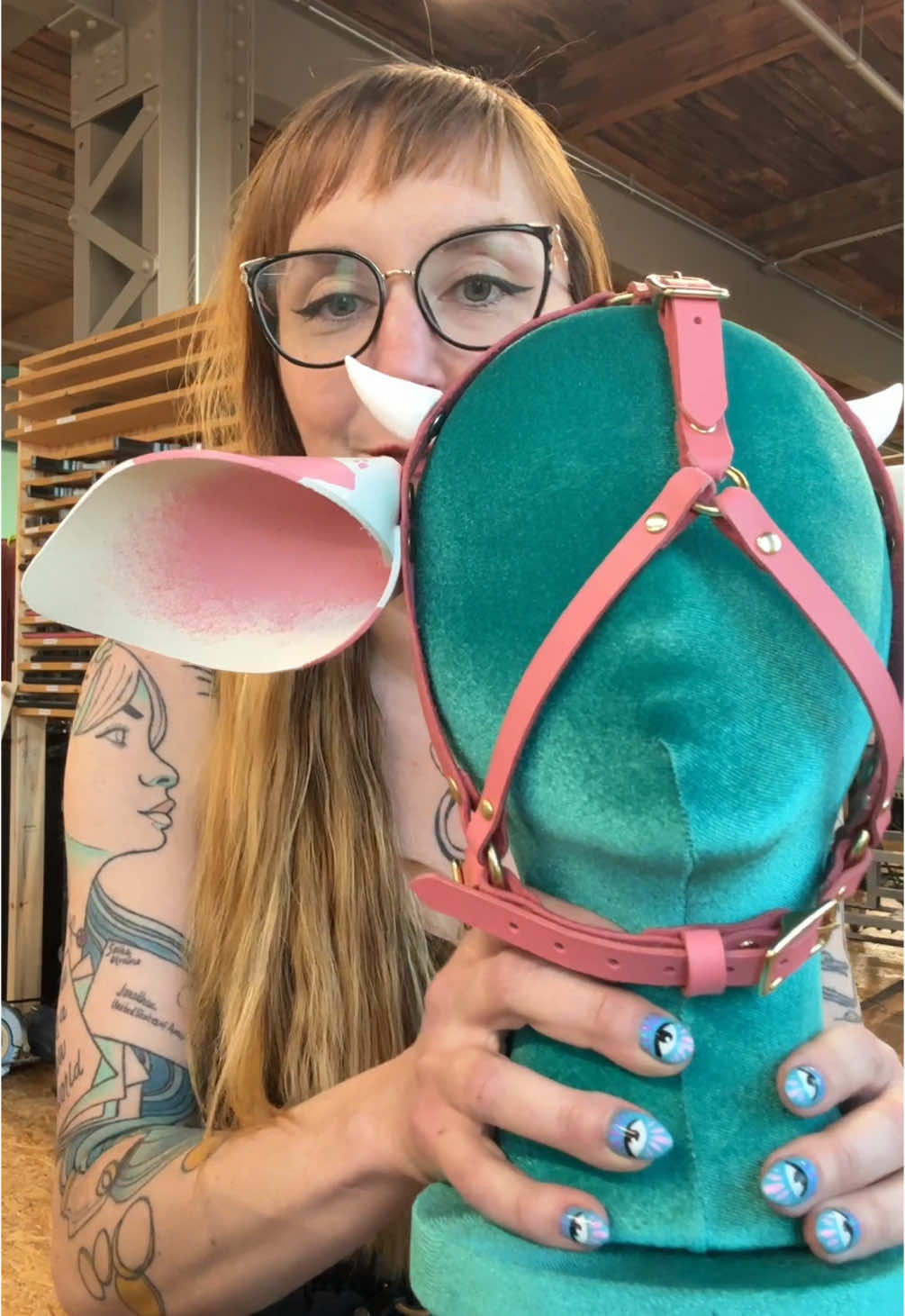 Replying to @Aaron hopefully coming soon, hopefully under $500! #handmade #leather #leatherwork #leatherworker #cow #cosplay #furry #furryfandom #moo #SmallBusiness 
