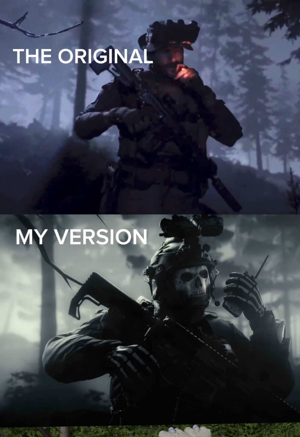 I Recreated the Call of Duty Mordern Warefare trailer in Blender 3D. #callofduty #cod #ghost #callofdutyedit #blender3d #3danimation 