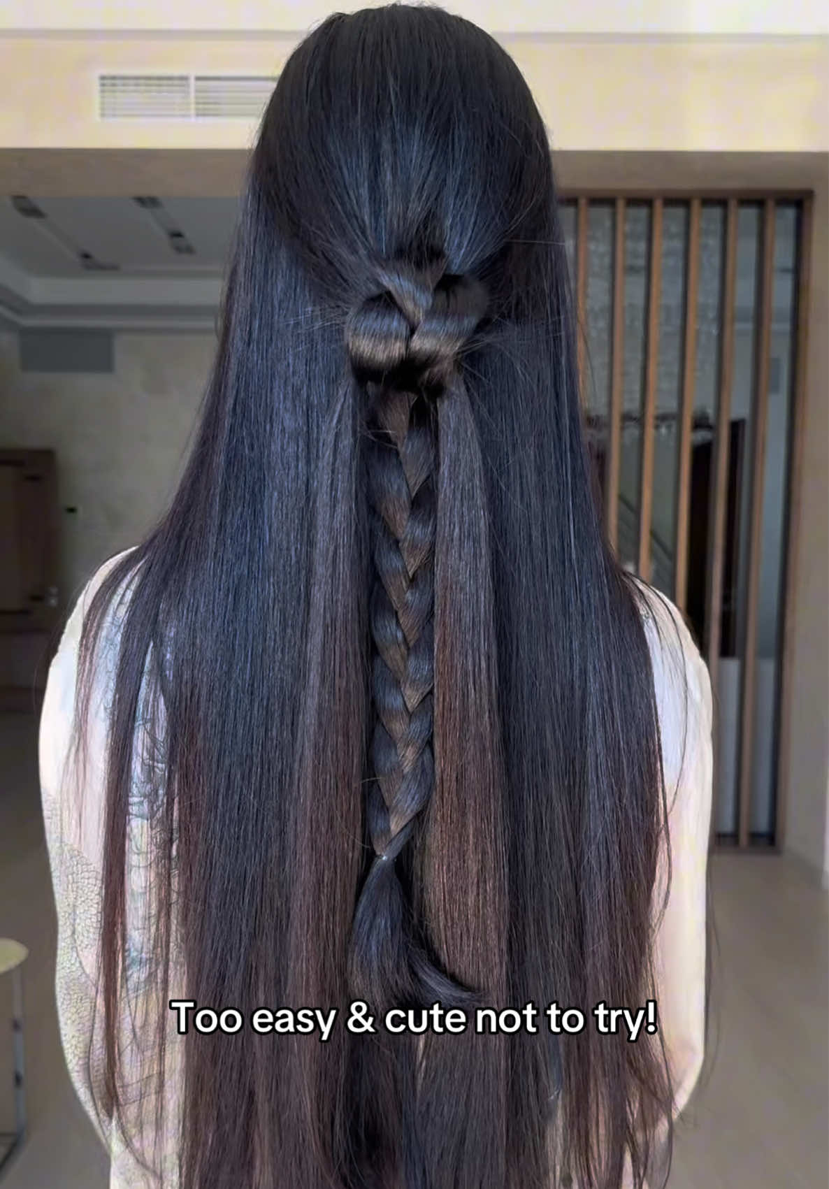 Super Easy cute hairstyle🥰🥰 Must try!