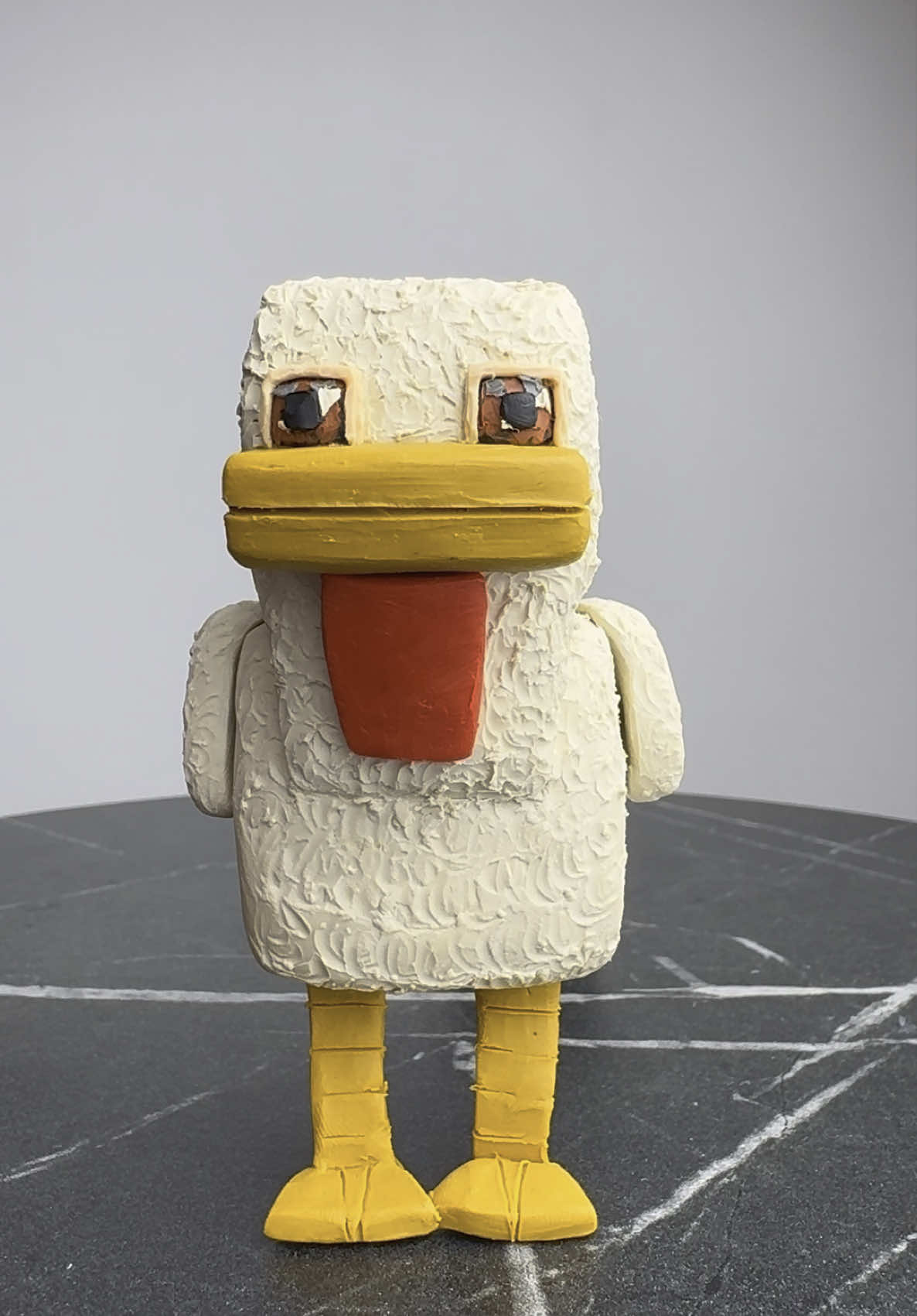 I made Chicken - Minecraft Movie#chicken #Minecraft 