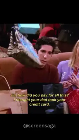 Rachel loves the Pashmina. #friends #movie #ViralMoment #viral_video #fyp #rachel