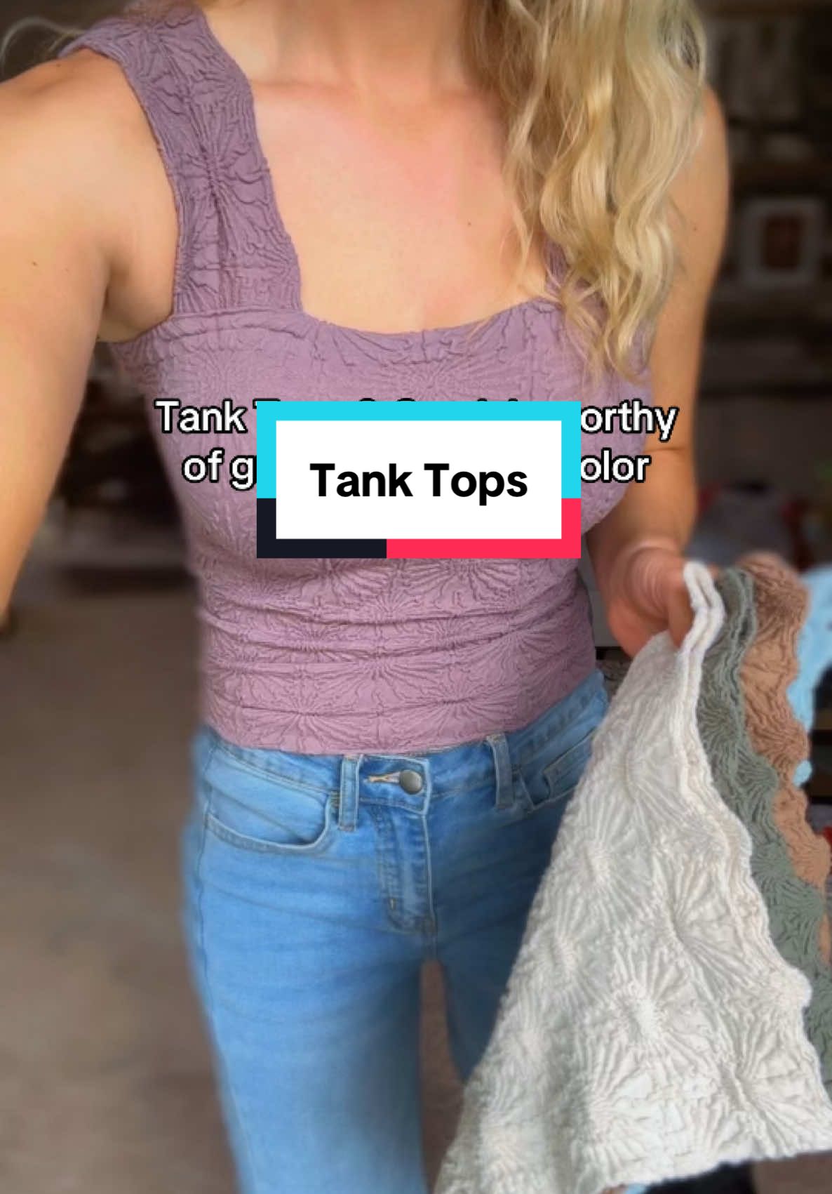 The perfect tanks and sandals to complete those Summer outfits! #tanks #tanktop #basics #basicoutfit #summerstyle #springtok #momsover30 #fyp #xyzbca 