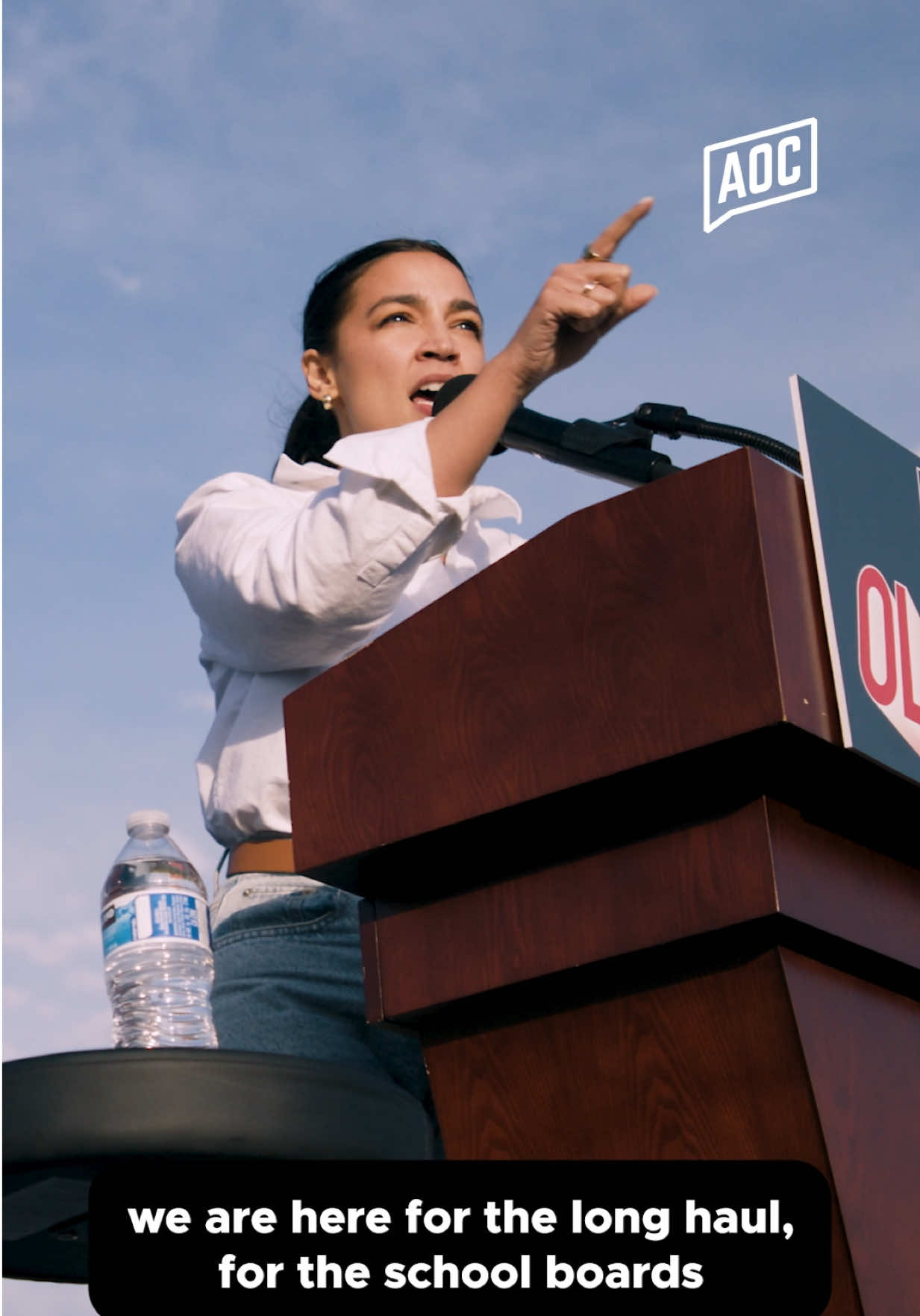 This isn't Trump's country. This is our country. #AOC 