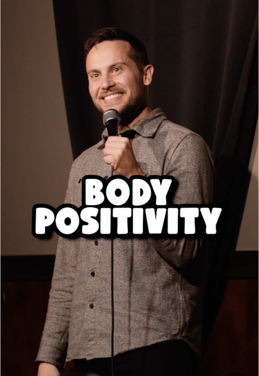 When will the body positivity movement move up to include the face? #bodypositivity #Fitness #loveyourbody #weightloss #standup #standupcomedy 
