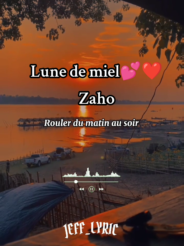 Quand l’amour devient un voyage… “Lune de Miel” de Zaho est une évasion douce et passionnée. Une chanson qui parle d’un amour sincère, de ces moments précieux à deux, où le monde s’efface doucement… Chaque note est un baiser, chaque parole est une caresse.   Un hymne à l’amour qui donne envie de rester dans cette bulle éternelle à deux. Et toi, tu partirais en lune de miel avec qui ? #fyppppppppppppppppppppppp #viralvideo #zaho #lunedemiel  #tiktokfrance🇨🇵 #france #musique #musiquefrancaise #lyricvideo #pourtoi #haitiantiktok #haitian #tiktokayisyen  #jeff_lyric #lyrics #tiktokfr  #LoveVibes 