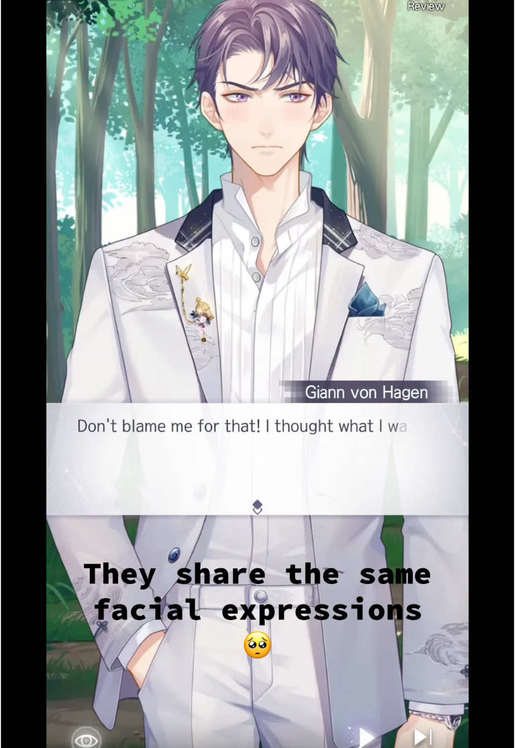 GIANN IS FINALLY BACK AND MARIUS DOESNT HAVE TO BE THE CEO OF PAX SO HE CAN CHASE HIS ARTIST DREAMS(I scream as they drag me back to the asylum) #tearsofthemis #mariusvonhagen #giannvonhagen #fyp #foryoupage #otome 