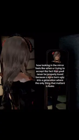 but oh well💔 it is what it is #fatalframe #ff5 #yuri #yurikozukata #insecure #insecurity #reality #unloveable #looks #generation #acceptance #fyp #foryouu 