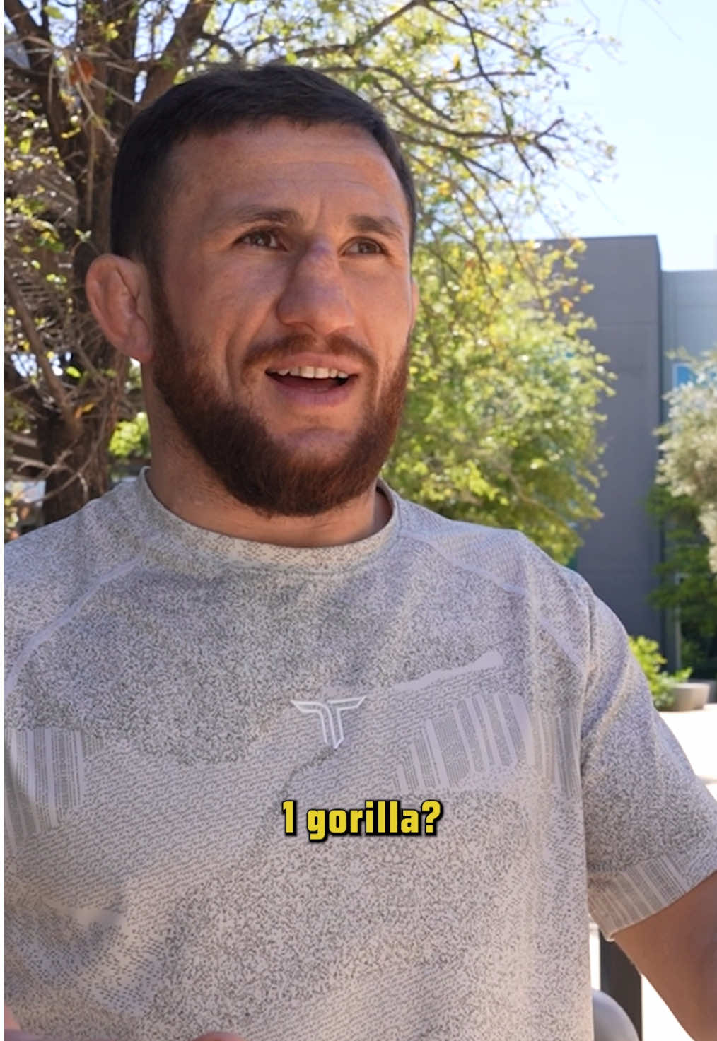 100 men or 1 gorilla? 👀 #UFC #mma 