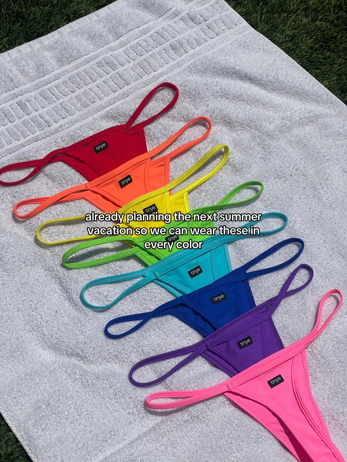 bikini bottoms in every color🌈👙 #summerlook #summerbikini #SummerFashion #summer2025 #beachvibes #bikinibottoms #swimwearfashion #swimsuithaul 
