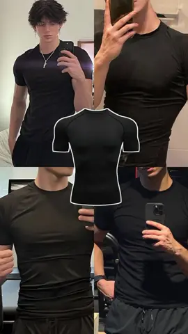 Compression T-shirt Outfit #outfitinspo #outfit #outfitideas #outfitformen #compression #compressionshirt #compressionoutfit #drifitshirt #fashion #fyp 