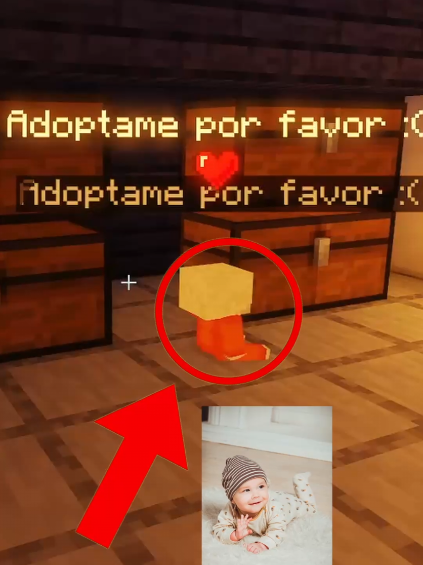 Todo por no adoptarlo 😔😂 #Minecraft #tiktokrisas #clipsdetwitch #memesdaily