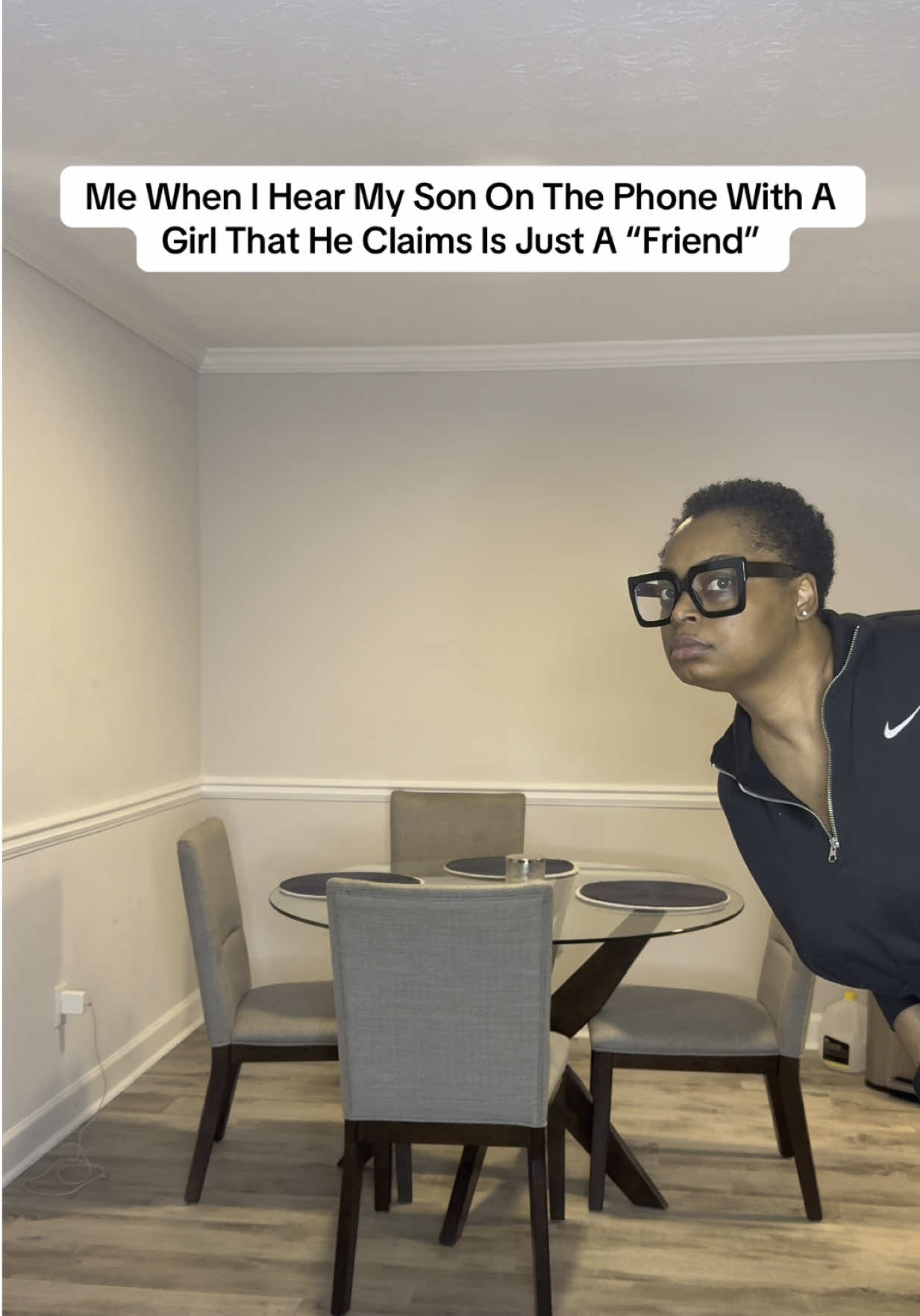 I don’t know he claims she’s just a “friend” #momhumor #mombebelike #boymom #boymomlife #teensbelike 