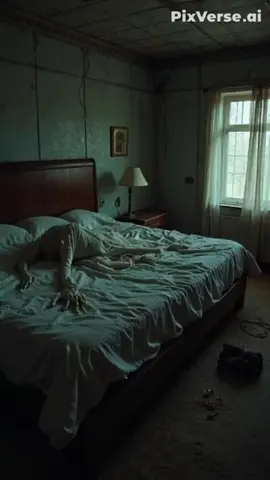 The Ghost Emerging from Under the Bed#scarystories #nghtmre #Pixverse #ghosts #creapy #mystery #creepy #spooky #airplane #monster #night #foryou #dark #horror #horrortok #おすすめ #horrormovie #fear #beast #fyp