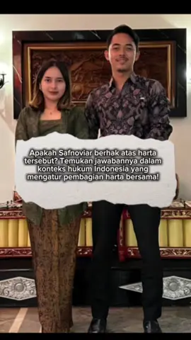 Drama menghebohkan datang dari Dilan Janiyar! Dalam video 60 detik ini, kita akan menyelami kisah rumah tangga Dilan dan Safnoviar Tiasdi yang kini menjadi sorotan publik. Dilan blak-blakan mengungkapkan perselingkuhan sang suami serta tuntutan harta gono-gini senilai Rp 800 juta. Apakah Safnoviar berhak atas harta tersebut? Temukan jawabannya dalam konteks hukum Indonesia yang mengatur pembagian harta bersama!  Saksikan bagaimana kisah ini menggugah emosi dan menimbulkan perdebatan di kalangan netizen. Jangan lupa untuk menyukai dan membagikan video ini agar semakin banyak yang tahu!  #DilanJaniyar #DramaRumahTangga #HartaGonoGini #TikTokIndonesia #KisahViral #MYPengacara #TipsHukum #konsultasihukum #fypage #fypppppppppppppp 