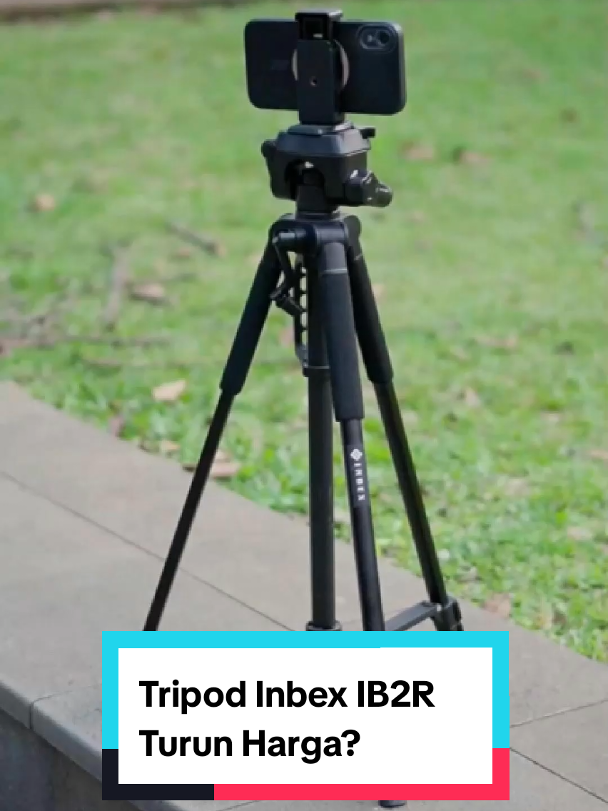 Yang lagi nyari Tripod kokoh untuk ngonten atau dibawa traveling bisa cek Tripod Inbex IB2R dengan tinggi maksimal 170cm dan sudah dilengkapi remote bluetooth untuk foto atau rekam video dari jarak jauh. #tripodmurah #inbexib2r 