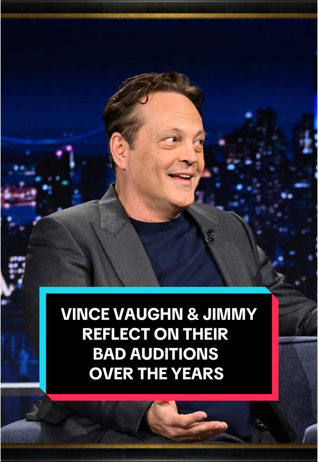 Vince Vaughn & Jimmy reflect on their bad auditions over the years 😂 #FallonTonight #TonightShow #VinceVaughn #JimmyFallon 