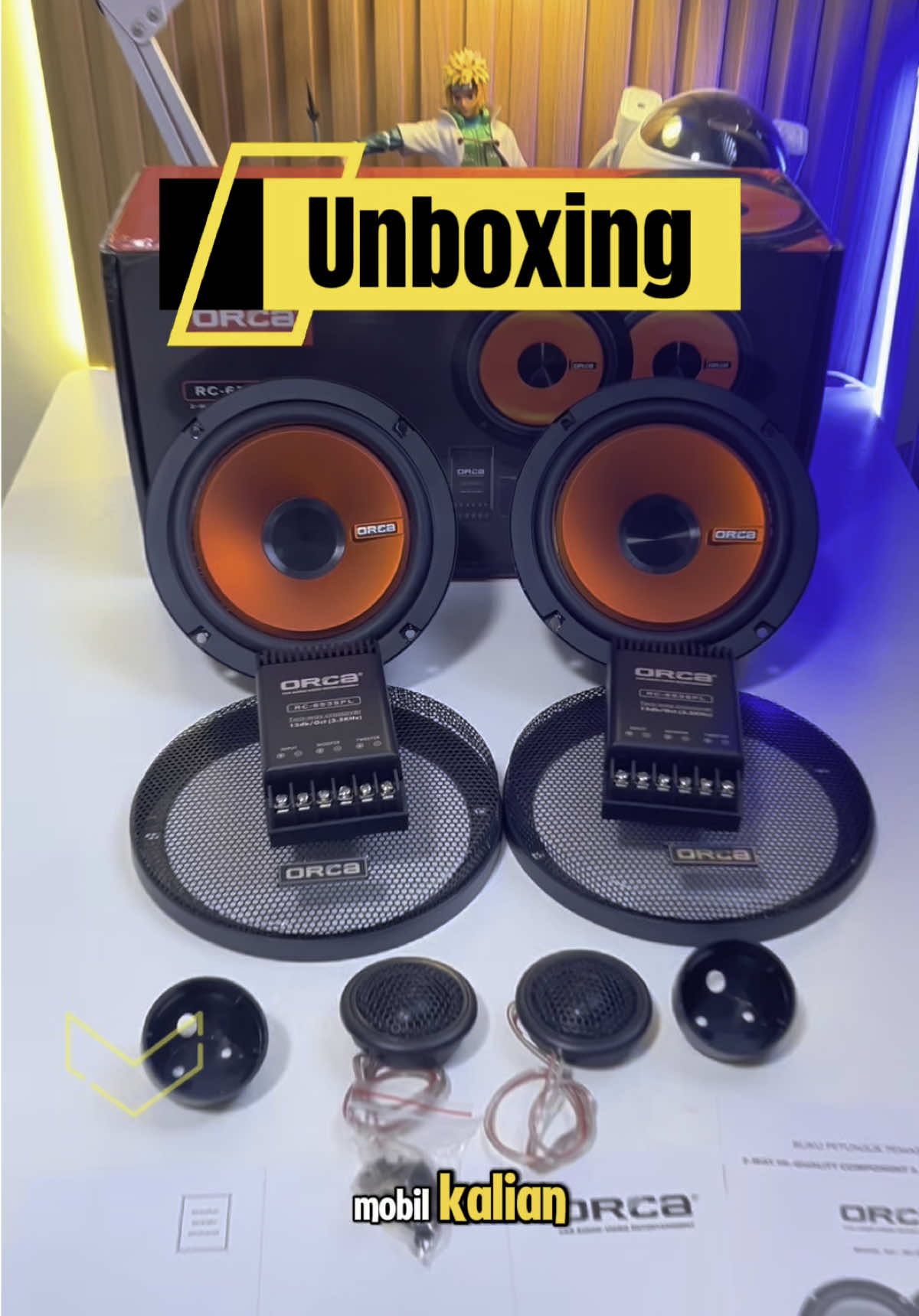 Speaker Split 2 Way Orca RC-653SPL #speakersplit #speakerpintumobil #speakerorca #racuntiktok #gratisongkir #diskontiktokshop #gaknyeselbeliini #cuantanpabatas #viralvideo 
