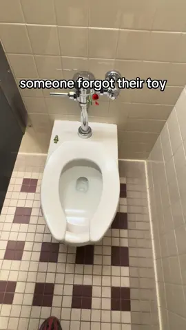 someone forget their toy in the bathroom #tiktokshop #funnyprankvideos #bathroomprank #prankster #weirdfinds 