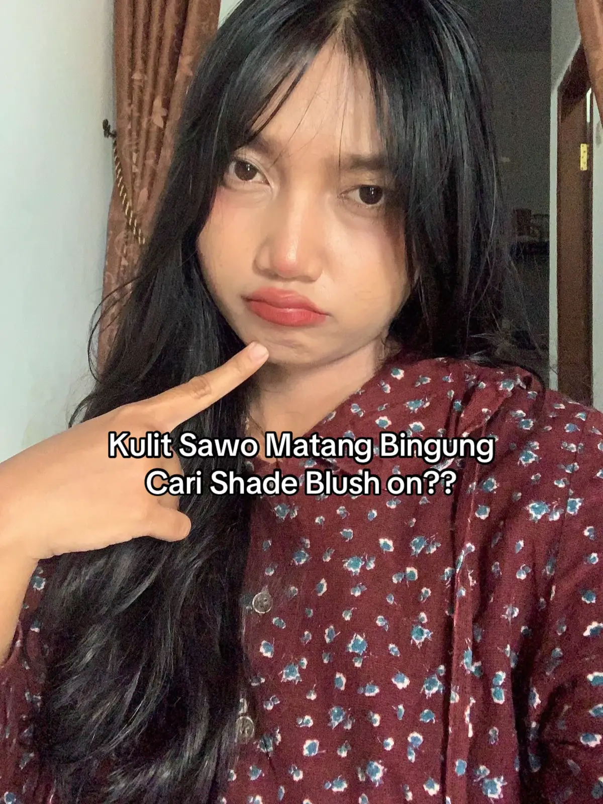Bentuknya cream to powder sudah ada UV filternya juga✨  #blush #blushon #rekomendasiblush #blushtrend #blushes #efyepedong 