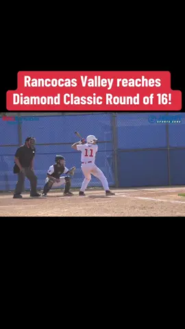Connor Whitall had a 3 RBI day at the plate as Rancocas Valley grabbed a 13-10 win in the first round of the 51st Joe Hartmann Diamond Classic. Joey Sprague and Dom Gomez drove in a pair of runs in the victory. Watch the FULL highlights at JerseySportsZone.com! #baseball #baseballtiktoks #baseballhighlights #hsbaseball #njbaseball #highlights #diamondclassic #rancocasvalley #rancocasvalleyhighschool #rvbaseball #fyp #jsz #jerseysportszone 