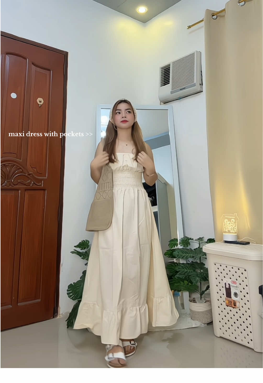 #OOTD #maxidress #linendress #dress #fyp 