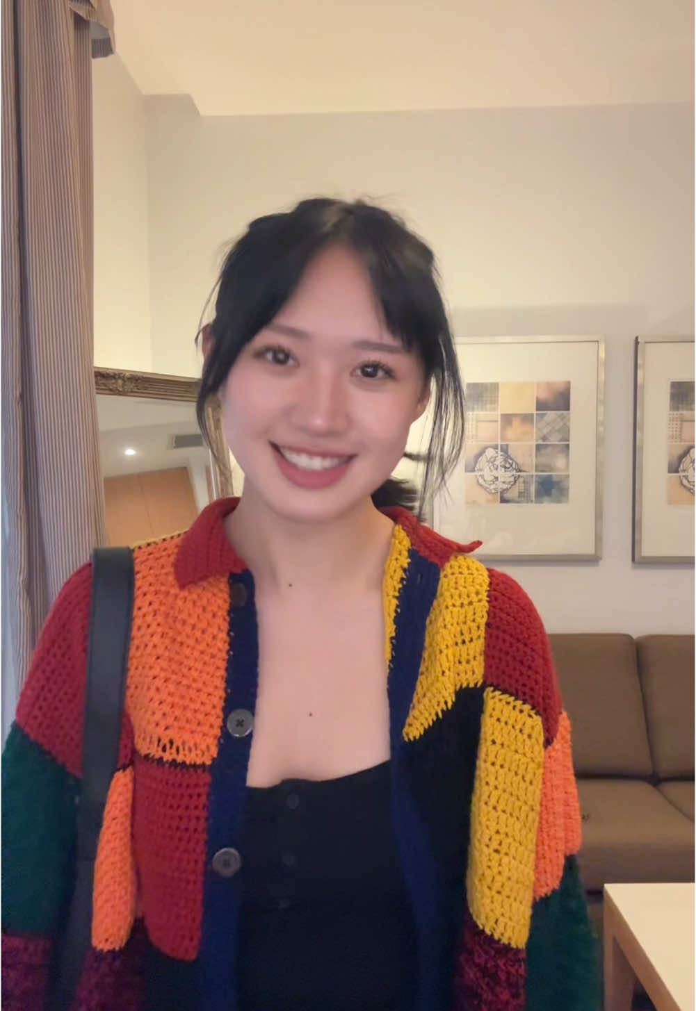 i made this cardigan HOHOHO 