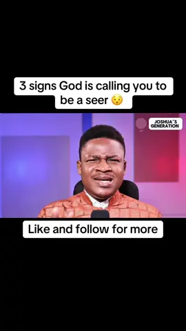 3 signs God is calling you to be a seer #inspiration #motivation #inspirational #jakujajesusjoy #gospel #apostlejoshuaselman #priscillashirer #fyp #koinonia #Jakuja #trending #joshuageneration #joshuasgeneration