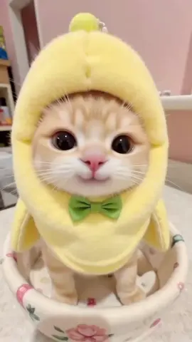 cat banana #cat #smile #fyp #cute #foryou #beranda #tiktok 
