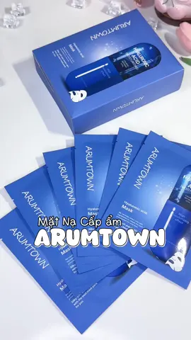 Mặt nạ giá thành ổn áp mà chất lượng từ tinh chất tới mặt nạ lun nèee #arumtown #matnagiay #matnacapam #xuhuong #viral 