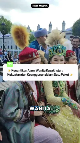 Wanita Kazakhstan dikenal karena kecantikan alami yang tak hanya terpancar dari penampilan fisik, tetapi juga dari ketangguhan dan semangat mereka. Dengan latar belakang budaya yang kaya dan tradisi seperti berburu dengan elang, mereka memadukan keanggunan dengan kekuatan. Yuk, kenali lebih dalam bagaimana kecantikan wanita Kazakh mencerminkan kekayaan budaya mereka! 🌾🦅   #WanitaKazakhstan #KecantikanAlami #CulturalBeauty #KazakhWomen #TradisiKazakh #KecantikanDunia #Kazakhstan #BerburuDenganElang #StrongAndBeautiful #EtnisKazakh #TradisiDanKecantikan