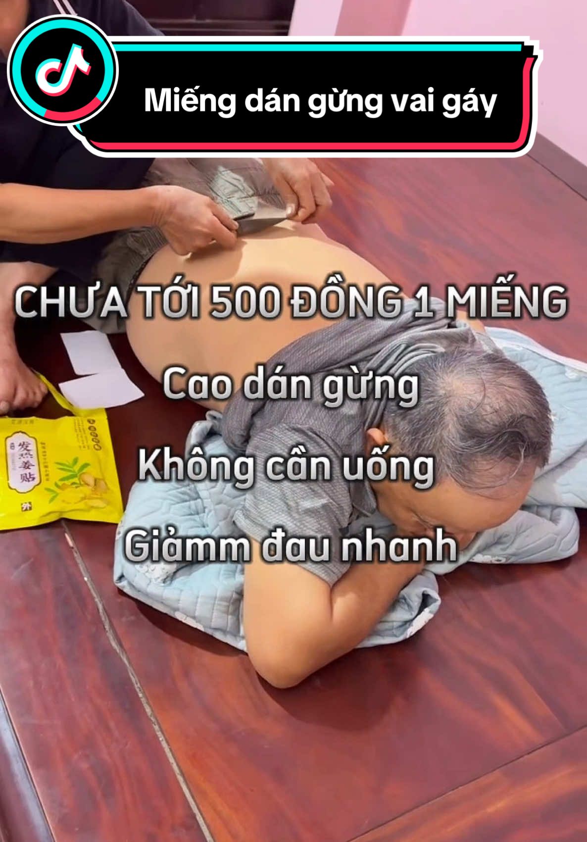 Bố mẹ người thân bạn đang bạn đang bị đauu vai gáy đừng bỏ qua sản phẩm cao dán gừng này nha #miengdangung #miengdanvaigay #miengdangiamdau #caodanthaoduoc #miengdangungvaigay #miengdangungthaoduoc 