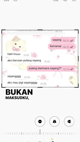 cape bgt di tinggal trs☹️ #fyp #4u #chat #fypage 