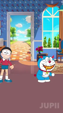 Nobita và Xuka Tiêu diệt quái vật cải trang Doremon #xuhuong #doremon #nobita #hoathinhvuinhon 