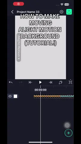 HOW TO MAKE MOVING BACKROUND IN ALIGHT MOTION! (TUTORIAL)